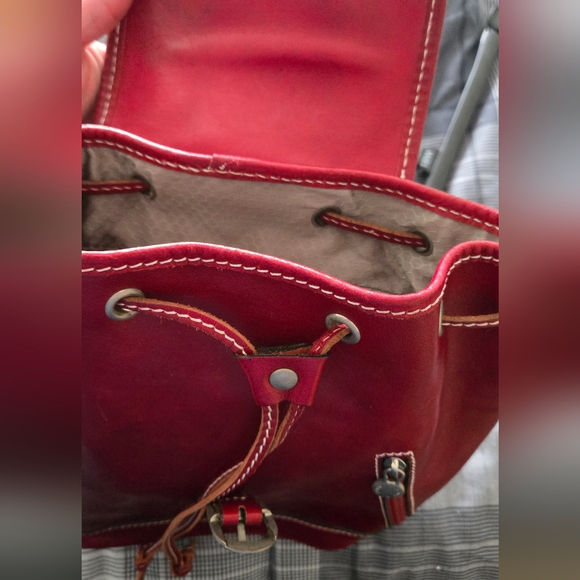 Genuine Italian Leather Backpack - Small main image 4